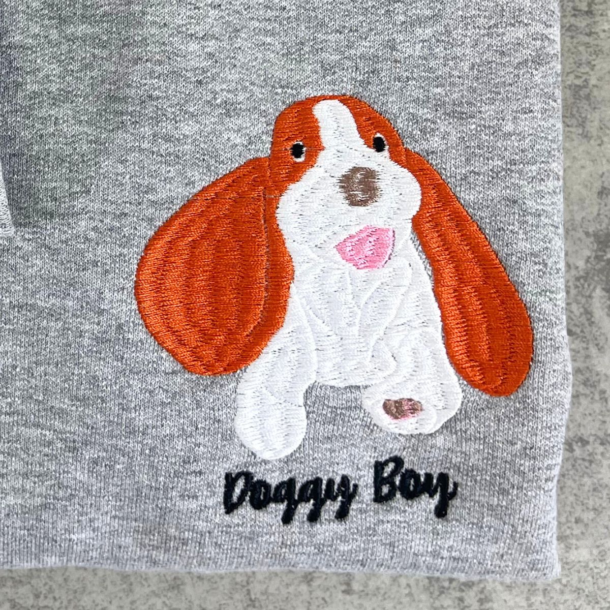 Custom Full-Color Pet Face Photo Embroidered Sweatshirt