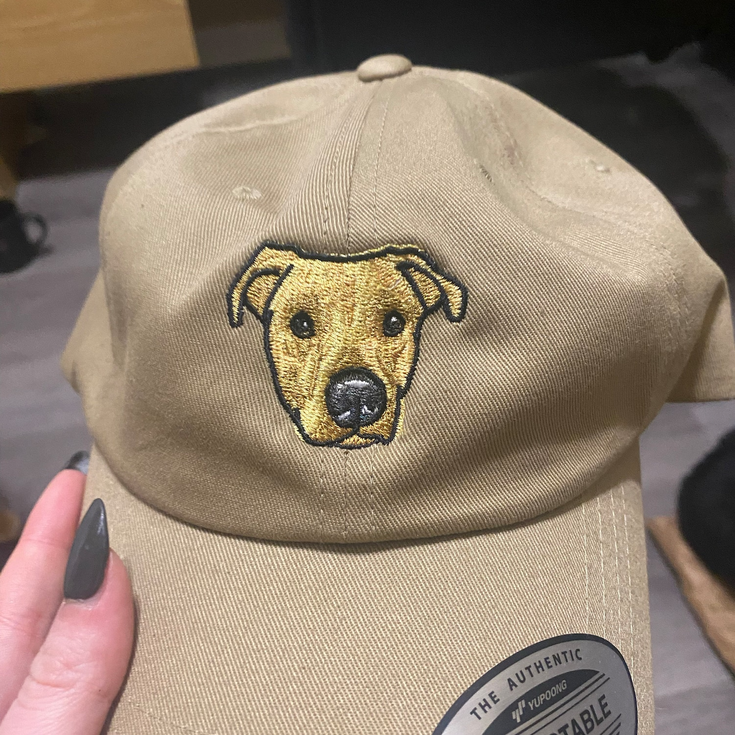 Custom Full-Color Cat Photo Embroidered Hat
