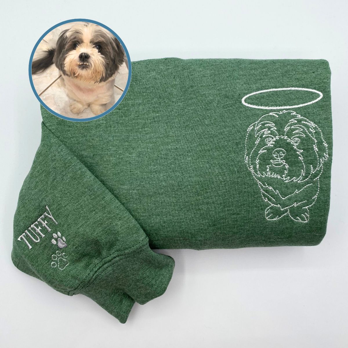 personalized dog sweatshirts for humans